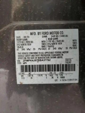 2024 FORD EDGE SEL  