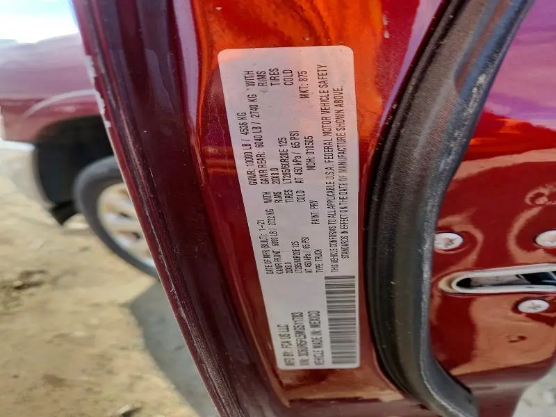 2021 RAM 2500 LARAMIE 4WD 6.7L 6C TDSL