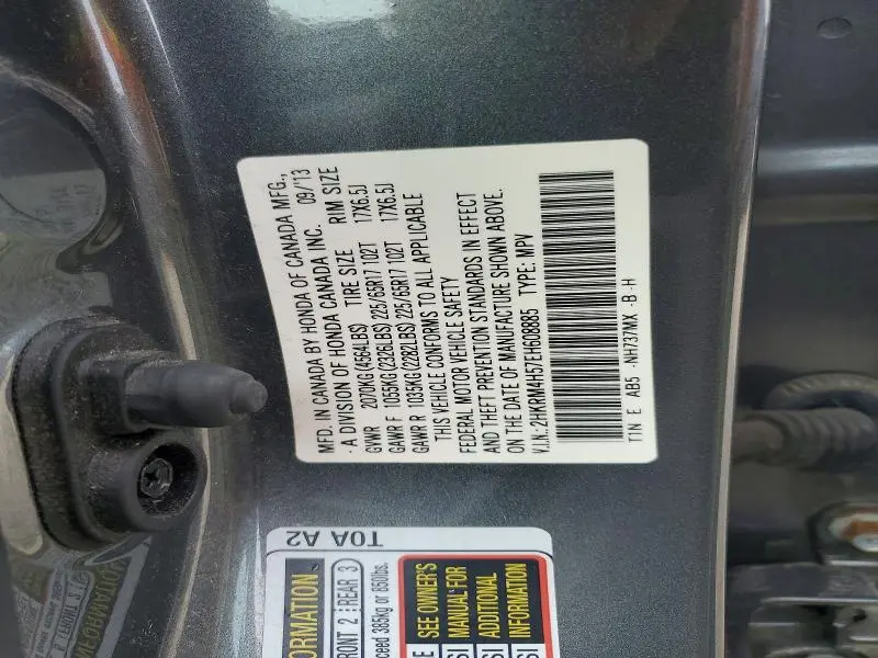 2014 HONDA CR-V EX  