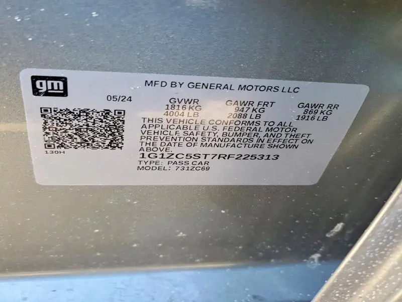 2024 CHEVROLET MALIBU LS  