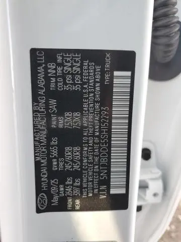 2025 HYUNDAI SANTA CRUZ SEL  