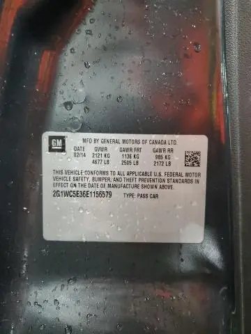 2014 CHEVROLET IMPALA LIMITED LTZ  