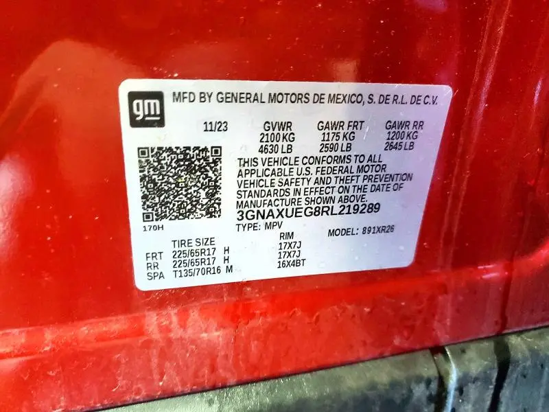 2024 CHEVROLET EQUINOX LT  