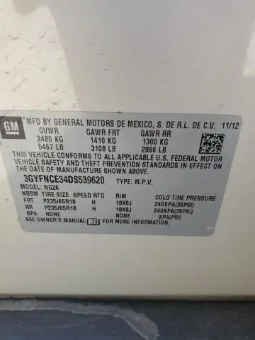 2013 CADILLAC SRX LUXURY COLLECTION  