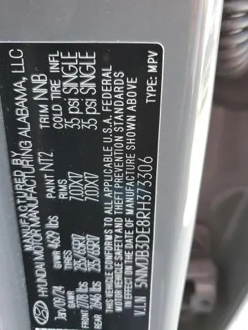 2024 HYUNDAI TUCSON SEL  