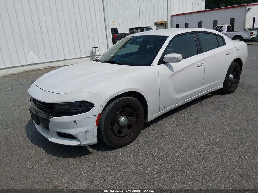 2019 DODGE CHARGER POLICE RWD