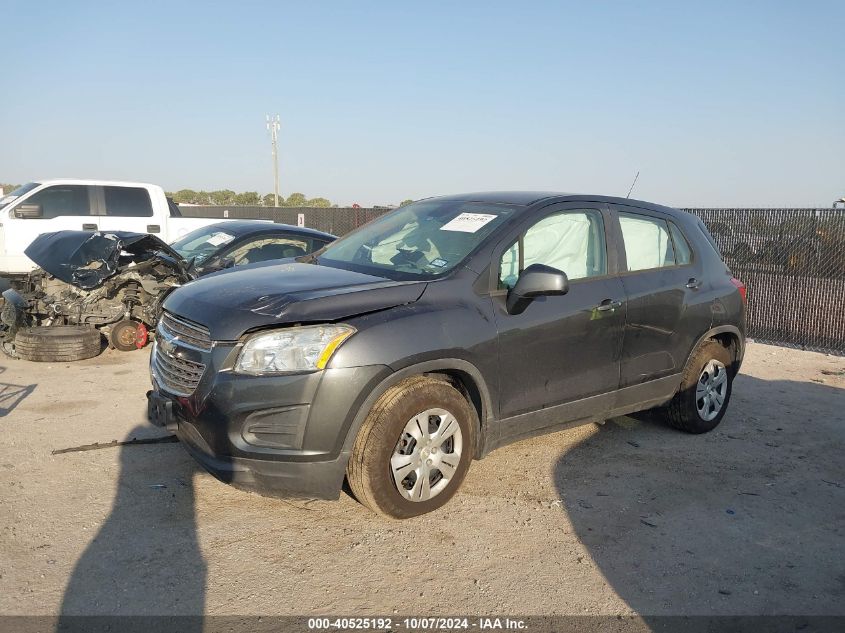 2016 CHEVROLET TRAX 1LS