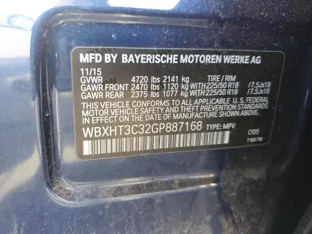 2016 BMW X1 XDRIVE28I  