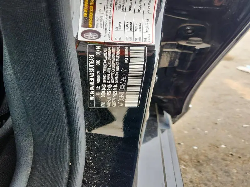 2014 MERCEDES-BENZ C 250  