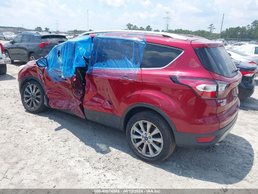 2017 FORD ESCAPE TITANIUM