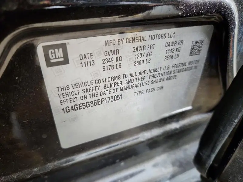 2014 BUICK LACROSSE PREMIUM  