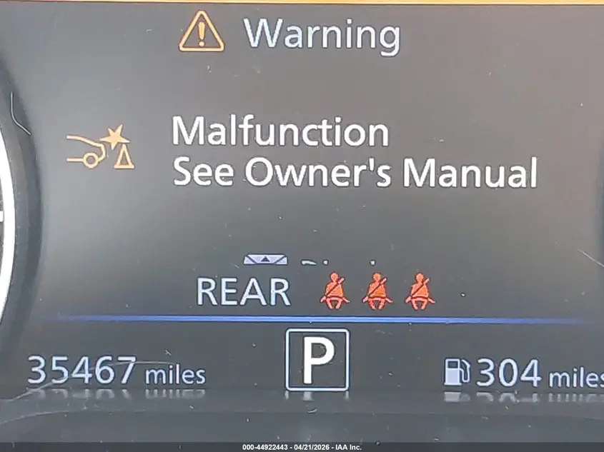 2025 NISSAN ALTIMA SV FWD