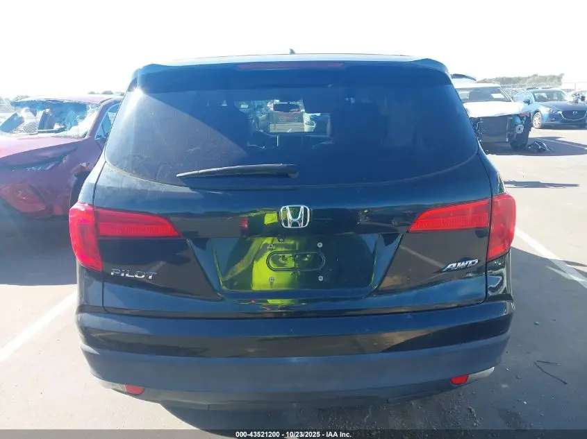 2016 HONDA PILOT EX-L