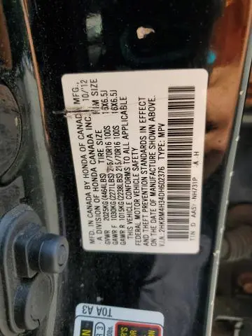 2013 HONDA CR-V LX  