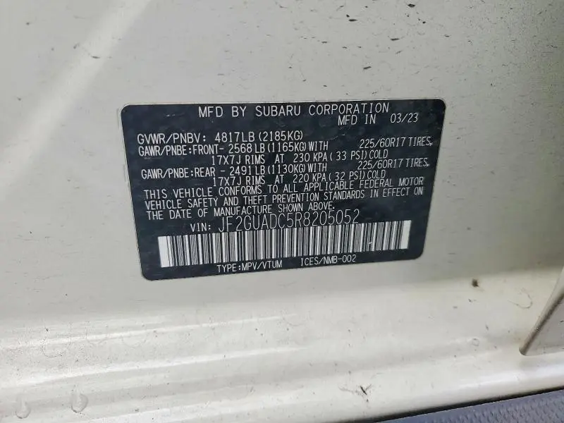 2024 SUBARU CROSSTREK PREMIUM  