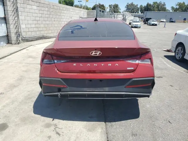 2024 HYUNDAI ELANTRA BLUE  