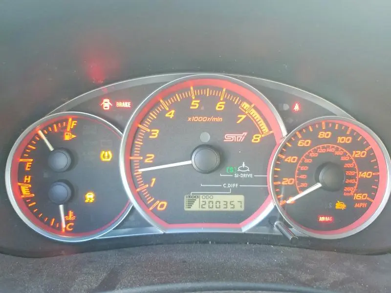 2012 SUBARU IMPREZA WRX STI  