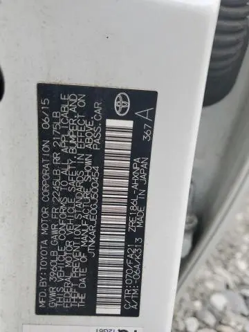 2016 TOYOTA SCION IM   