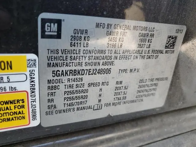 2014 BUICK ENCLAVE