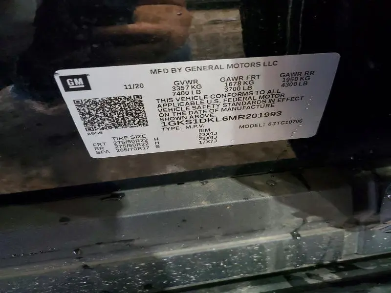 2021 GMC YUKON DENALI  