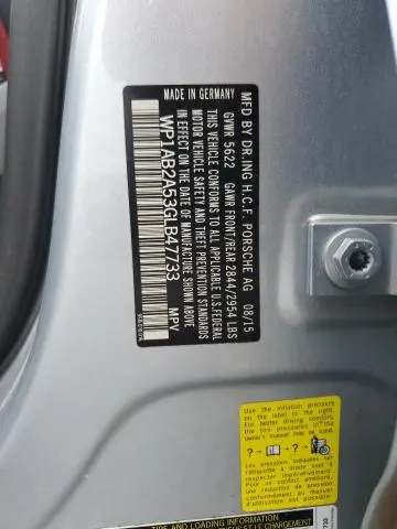 2016 PORSCHE MACAN S