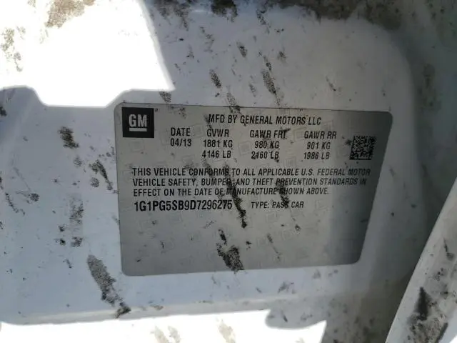 2013 CHEVROLET CRUZE LTZ  