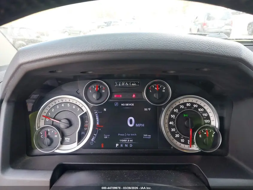 2016 RAM 1500 BIG HORN