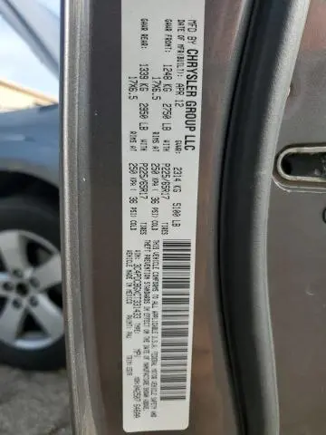 2012 DODGE JOURNEY SXT  