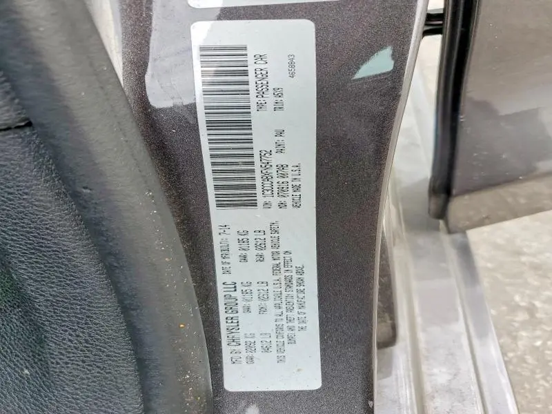 2015 CHRYSLER 200 LIMITED  