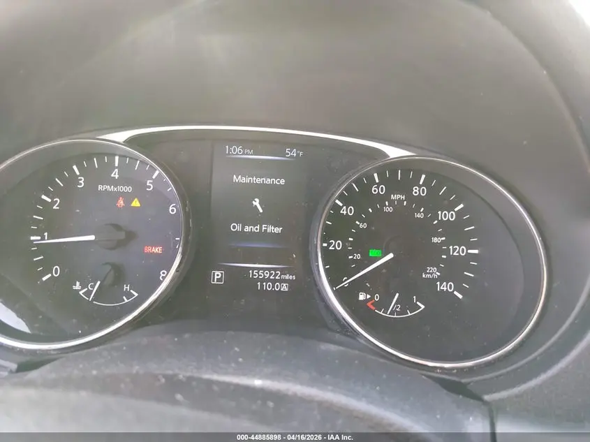 2016 NISSAN ROGUE S/SL/SV