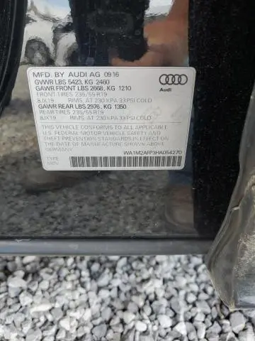 2017 AUDI Q5 PREMIUM PLUS  