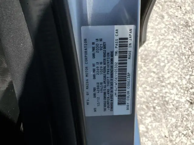 2014 MAZDA 6 GRAND TOURING  