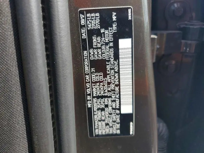 2018 VOLVO XC60 T6 INSCRIPTION  