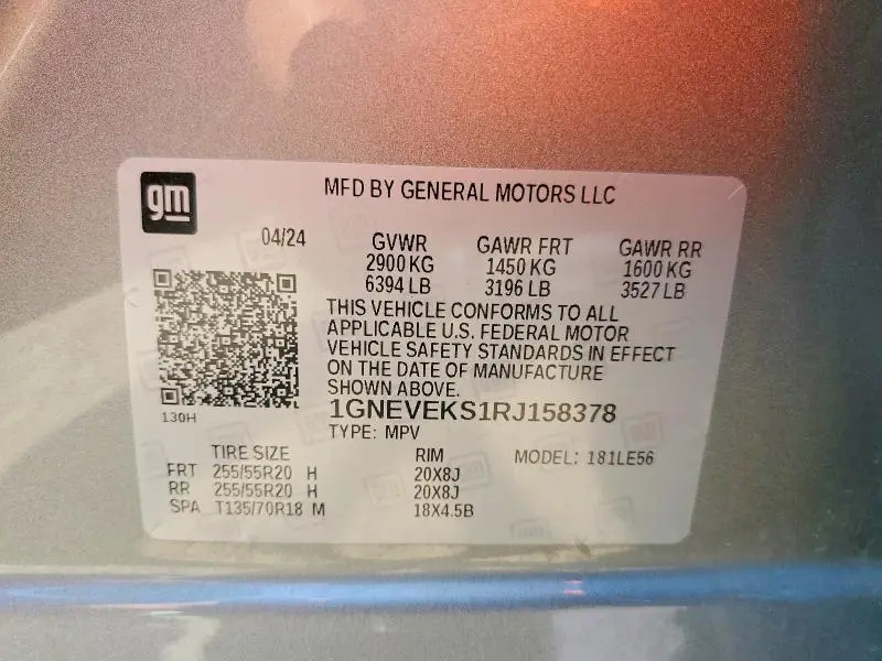 2024 CHEVROLET TRAVERSE LS  
