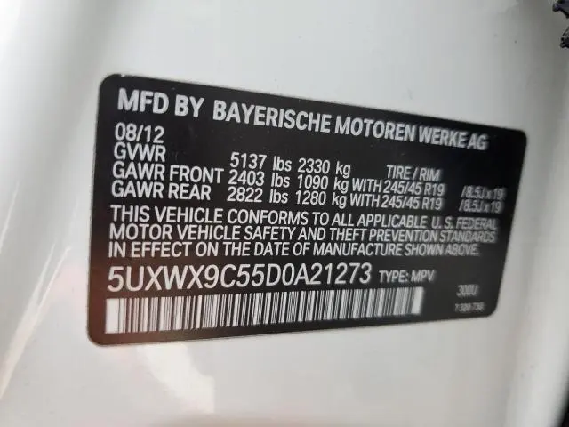 2013 BMW X3 XDRIVE28I  