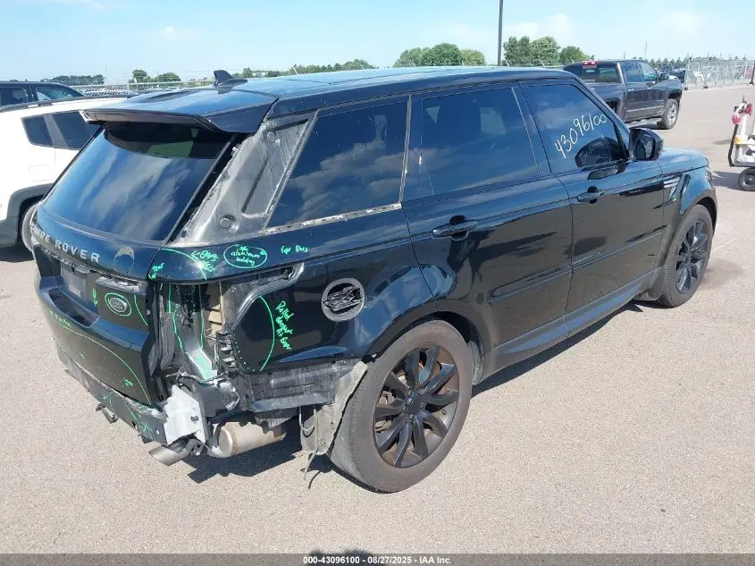 2015 LAND ROVER RANGE ROVER SPORT 3.0L V6 SUPERCHARGED HSE