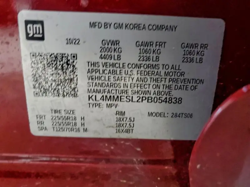 2023 BUICK ENCORE GX SELECT  