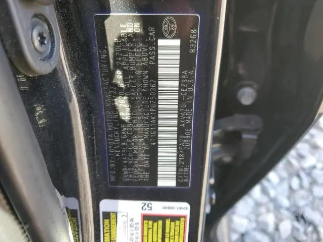 2023 TOYOTA CAMRY SE NIGHT SHADE  