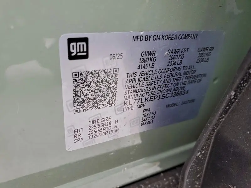 2025 CHEVROLET TRAX ACTIV  