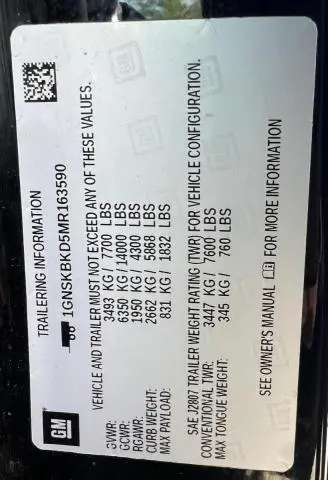 2021 CHEVROLET SUBURBAN K1500 LS  