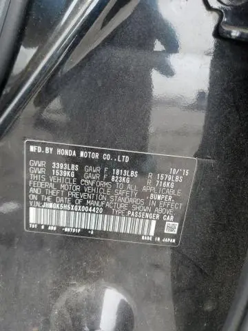2016 HONDA FIT LX