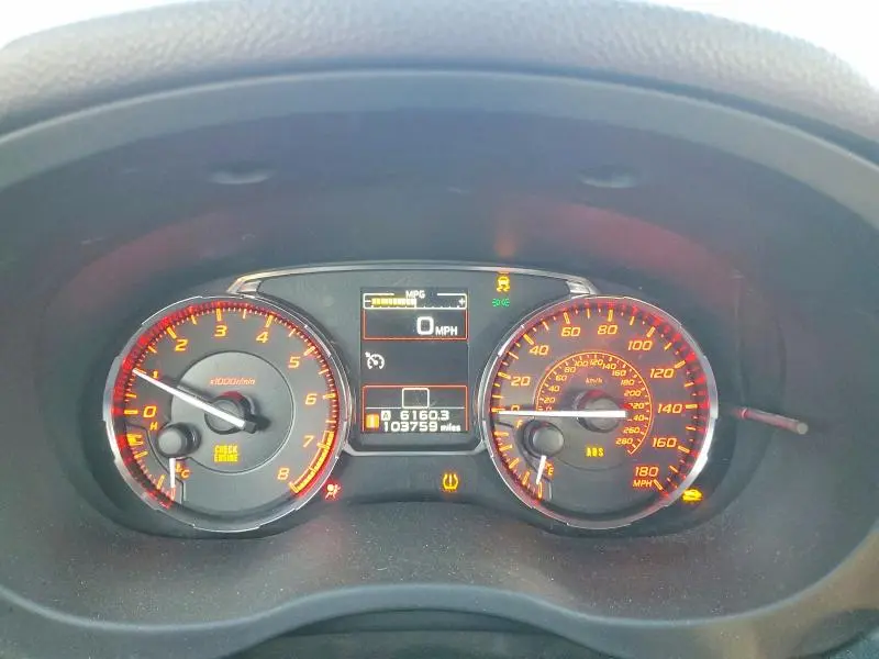2015 SUBARU WRX   