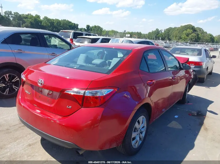 2015 TOYOTA COROLLA LE