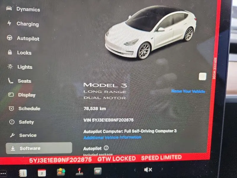 2022 TESLA MODEL 3   