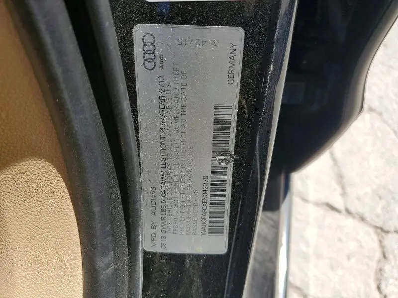 2014 AUDI A6 PREMIUM PLUS  