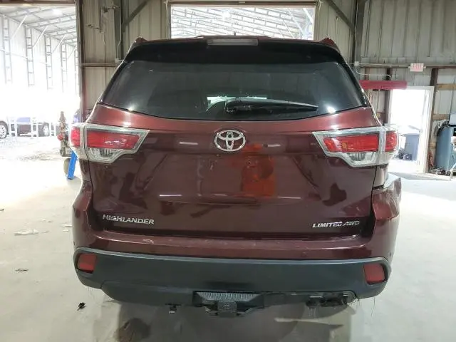 2016 TOYOTA HIGHLANDER LIMITED  