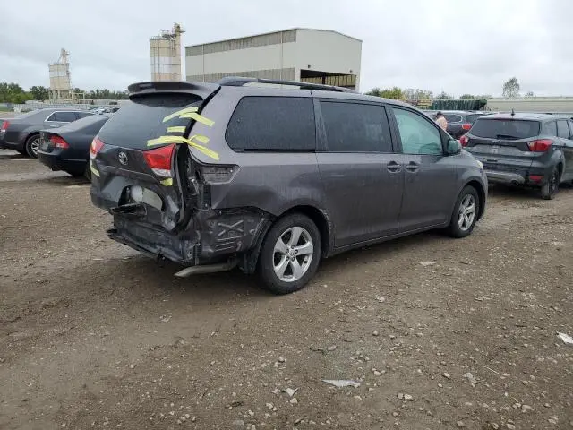 2012 TOYOTA SIENNA LE  