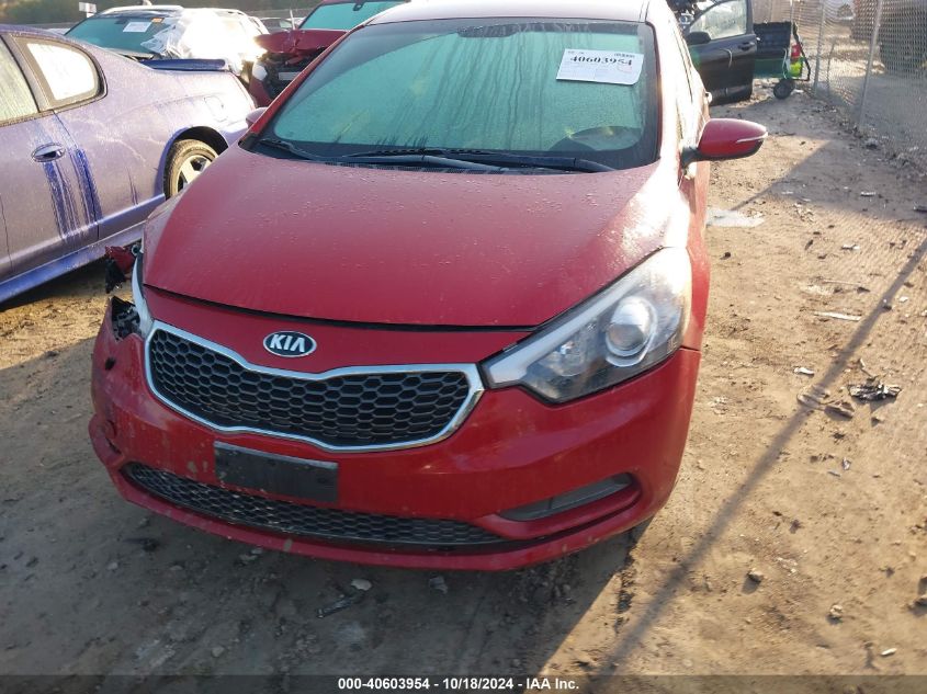 2015 KIA FORTE LX