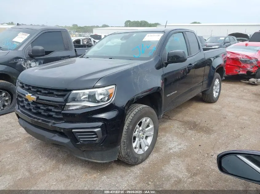 2021 CHEVROLET COLORADO 2WD  LONG BOX LT