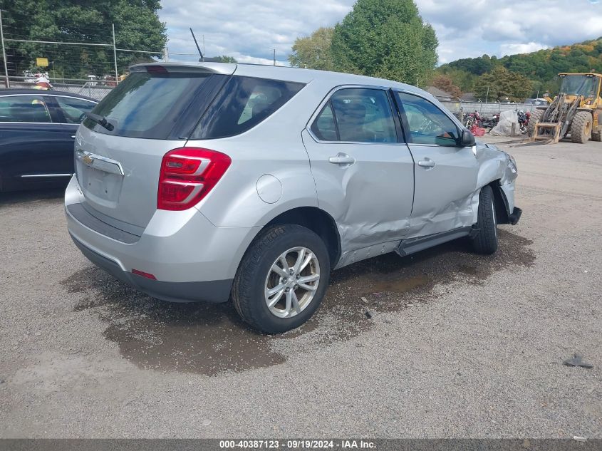 2017 CHEVROLET EQUINOX LS